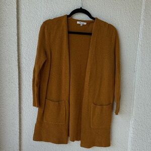 Madewell Women's Brown Open Front Cardigan